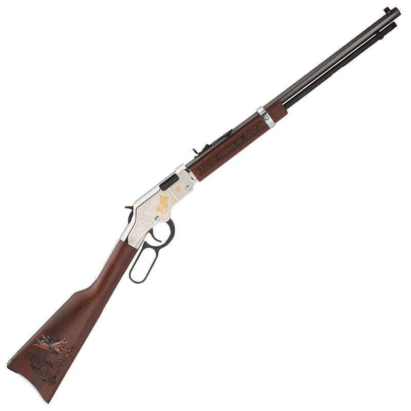 Henry Lever Action Octagon 22 Mag Frontier Heirloom Rifle Henry Lever Action Octagon 22 Mag Frontier Heirloom Rifle