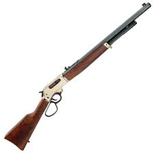 Henry 45/70 Lever Action Rifle with Adjustable Semi-Buckhorn Sight