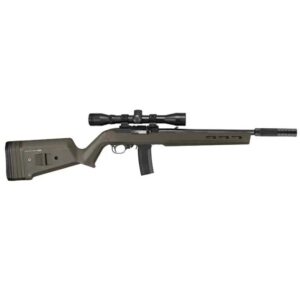 Ruger 10/22 12" X-22 OD Green 3-9 Optic Suppressed - 22LR