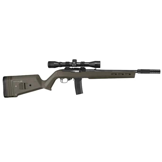 Ruger 10/22 12" X-22 OD Green 3-9 Optic Suppressed - 22LR Ruger 10/22 12" X-22 OD Green 3-9 Optic Suppressed - 22LR